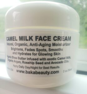 CAMEL MILK ORGANIC FACE CREAM
