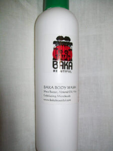 ORGANIC BODY WASH infused with CAMEL MILK